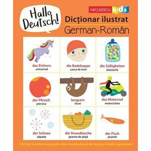 Dictionar ilustrat german-roman. Hallo Deutsch! | Sam Hutchinson imagine