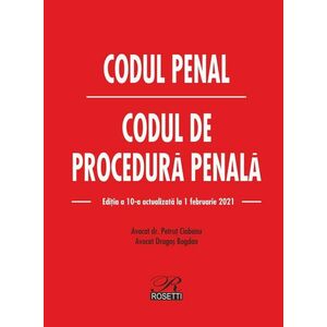 Codul penal. Codul de procedura penala | imagine