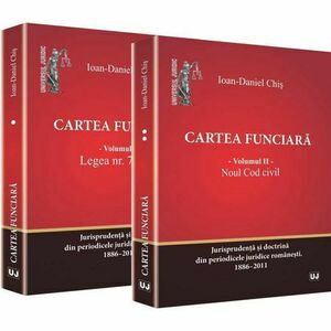 Cartea funciara. Vol. 1 - Legea 7/1996. Vol. 2 - Noul Cod civil | Ioan Daniel Chis imagine