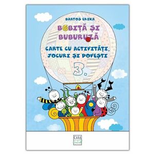 Bobita si Buburuza - Carte cu activitati, jocuri si povesti nr. 3 | imagine