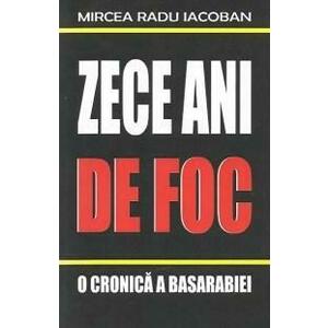 Zece ani de foc - O cronica a Basarabiei 1990-2000 | Mircea Radu Iacoban imagine