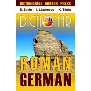 Dictionar roman-german - E. Savin imagine