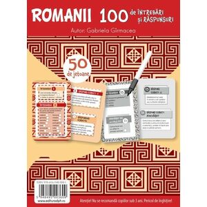Civilizatii: Romanii - 100 de intrebari si raspunsuri imagine