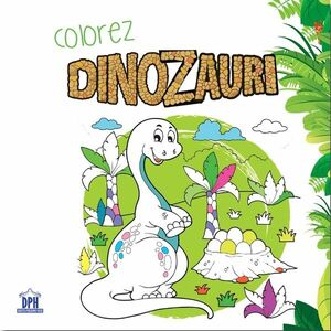 Invatam si coloram dinozaurii imagine
