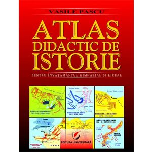 Atlas didactic de istorie | Vasile Pascu imagine
