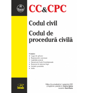 Codul civil. Codul de procedura civila | Radu Rizoiu, Evelina Oprina imagine