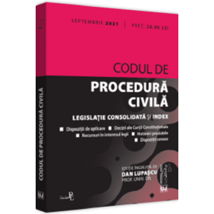Codul de procedura civila | Dan Lupascu imagine