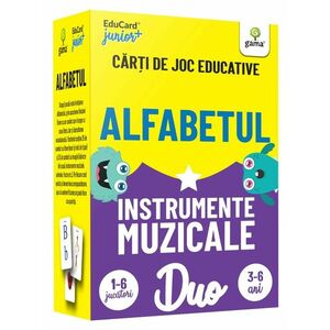 DuoCard - Alfabetul. Instrumente muzicale | imagine