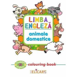 Limba engleza: Animale domestice (Colouring Book) | imagine