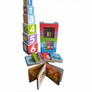 Set educativ 6 carti + 6 cuburi | imagine