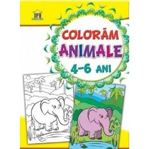 Colorăm - Animale - 4-6 Ani imagine