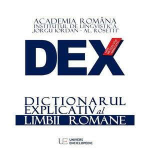 DEX - Dictionarul explicativ al limbii romane. Editia 2016 imagine