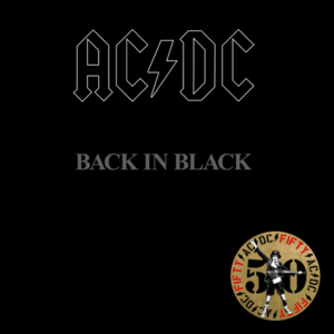 Back In Black (50th Anniversary) - Gold Nugget Vinyl | AC/DC imagine