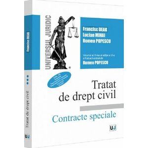 Tratat de drept civil. Contracte speciale Vol.3: Depozitul imagine