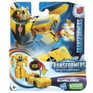 Transformers 7 Earthspark. Figurina transformabila Bumblebee 6 cm imagine