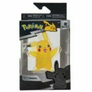 Figurina Select Translucent de actiune, 7. 5cm, Pokemon, Pikachu imagine