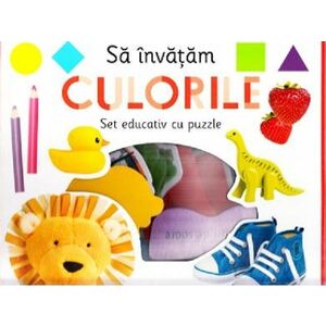 Sa invatam culorile (Set educativ cu puzzle) imagine