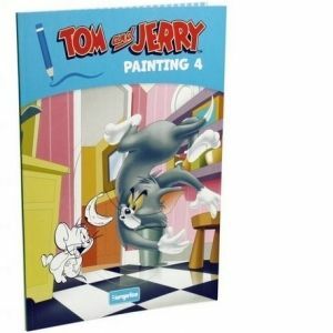 Carte de colorat Tom si Jerry 4 imagine