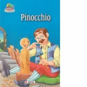 Pinocchio. Carte de colorat + poveste (format A5) (Colectia Creionul fermecat) imagine