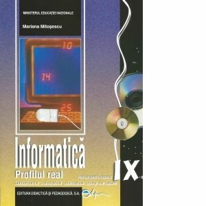 Informatica, manual pentru clasa a IX-a, Profilul real (specializarea: matematica informatica, stiinte ale naturii) imagine
