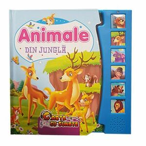 Animale din jungla - carte cu sunete | imagine