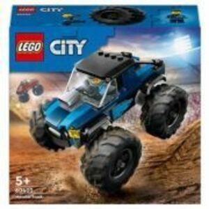 LEGO City. Monster truck albastru 60402, 148 piese imagine