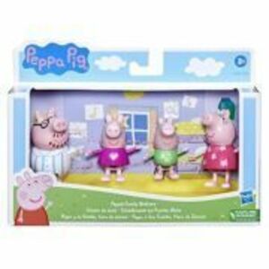 Set figurine familia Pig ora de culcare imagine