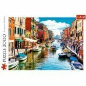 Puzzle spre insula Murano Venetia 2000 de piese imagine