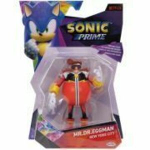 Figurina articulata, 13cm, Nintendo Sonic S1, Mr Dr Eggman imagine