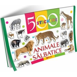 500 stickere - Animale salbatice | imagine