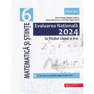 Evaluarea Nationala 2024. Matematica si stiinte - Clasa 6 imagine