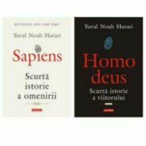 Pachet de autor Yuval Noah Harari - 2 volume: Sapiens si Homo Deus, Ed. Polirom imagine