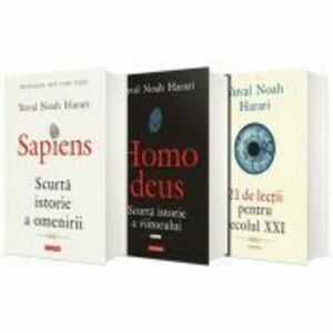 Serie de autor Yuval Noah Harari. Sapiens, Homo Deus si 21 de lectii pentru secolul XXI - Yuval Noah Harari imagine