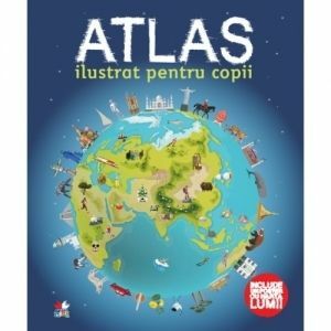 Atlas ilustrat pentru copii imagine