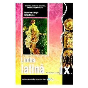 Manual Limba latina - clasa a IX-a imagine