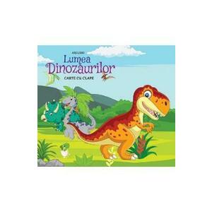 Lumea dinozaurilor - Carte cu clape imagine