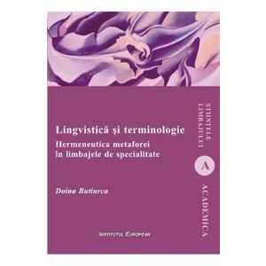 Lingvistica si terminologie - Doina Butiurca imagine