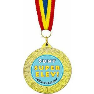 Medalie super elev + Snur tricolor imagine