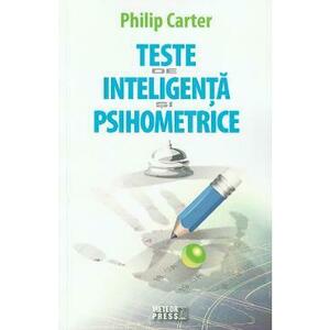 Teste de inteligenta si psihometrice - Philip Carter imagine