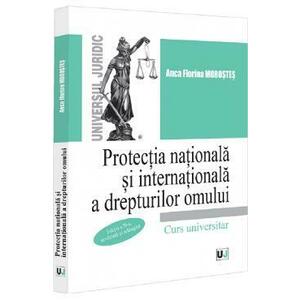 Protectia nationala si internationala a drepturilor omului - Anca Florina Morostes imagine