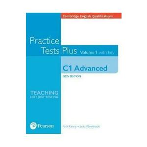 Cambridge English Qualifications: C1 Advanced Volume 1 Practice Tests Plus with key - Nick Kenny, Jacky Newbrook imagine