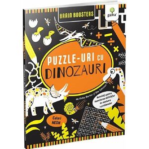 Dinozauri. Carte puzzle imagine