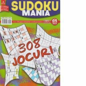 Sudoku mania. Numarul 64/2022 imagine
