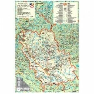 Harta Judetul Prahova - Dimensiune: 70 x 100 cm imagine