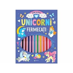Puzzle de colorat - Unicorni imagine