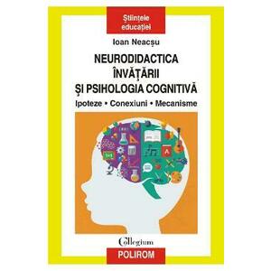 Neurodidactica invatarii si psihologia cognitiva. Ipoteze. Conexiuni. Mecanisme - Ioan Neacsu imagine