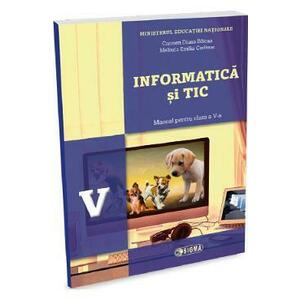 Informatica si TIC - Clasa 5 - Manual - Carmen Diana Baican, Melinda Emilia Coriteac imagine