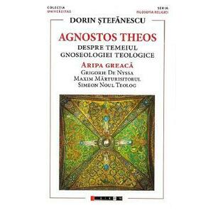 Agnostos Theos: Despre temeiul gnoseologiei teologice. Aripa greaca - Dorin Stefanescu imagine