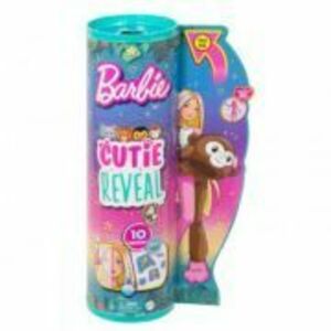Papusa Barbie Cutie Reveal maimutica imagine