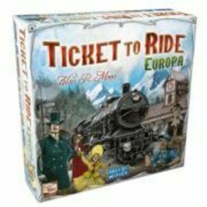 Joc de societate, Ticket to Ride, Europa, limba romana imagine